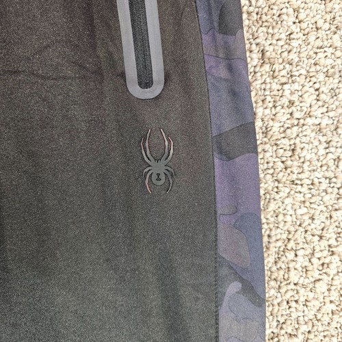 Spyder Active Jogginghose Herren Große 34-36x29 Gummizug + Kordelzug Camouflage Akzente - Bild 3 von 10