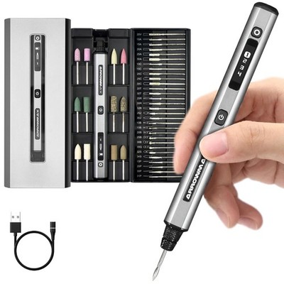 Mini-Gravierstift SGS ULTRA 42 Bits OLED magnetisch kabellos