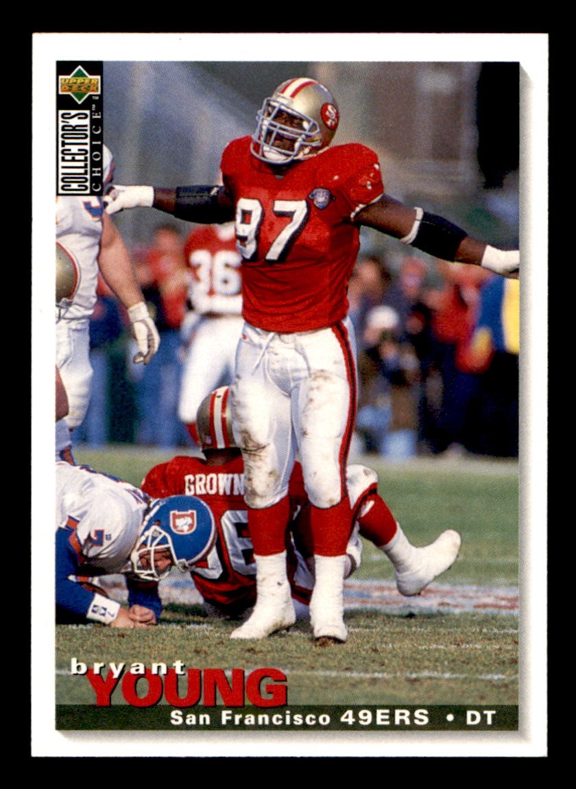 1995 Collector's Choice #246 Bryant Young