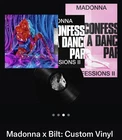Madonna x Bilt Confessions II Custom Vinyl PREORDER Exclusive Limited EditionLP