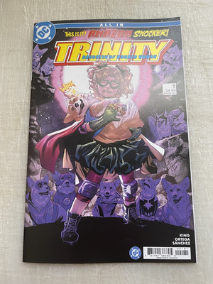 TRINITY DAUGHTER OF WONDER WOMAN #1 LUCAS MEYER CARD STOCK VARIANT DC COMICS