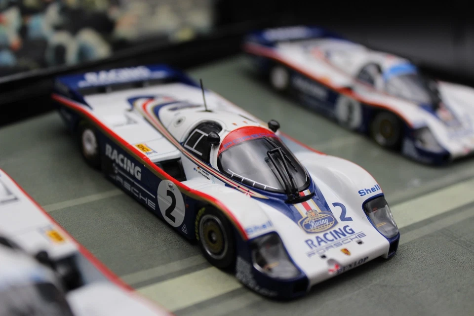 Minichamps ++ Porsche 956L Set of 3 Winners ++ Le Mans 82' + #402826503 ++ LTD Original Packaging 1:43 - Image 4 of 4