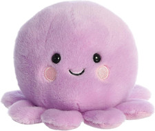   Adorable Palm Pals  Oliver Octopus  Stuffed Animal - Fun Collectible Plush for