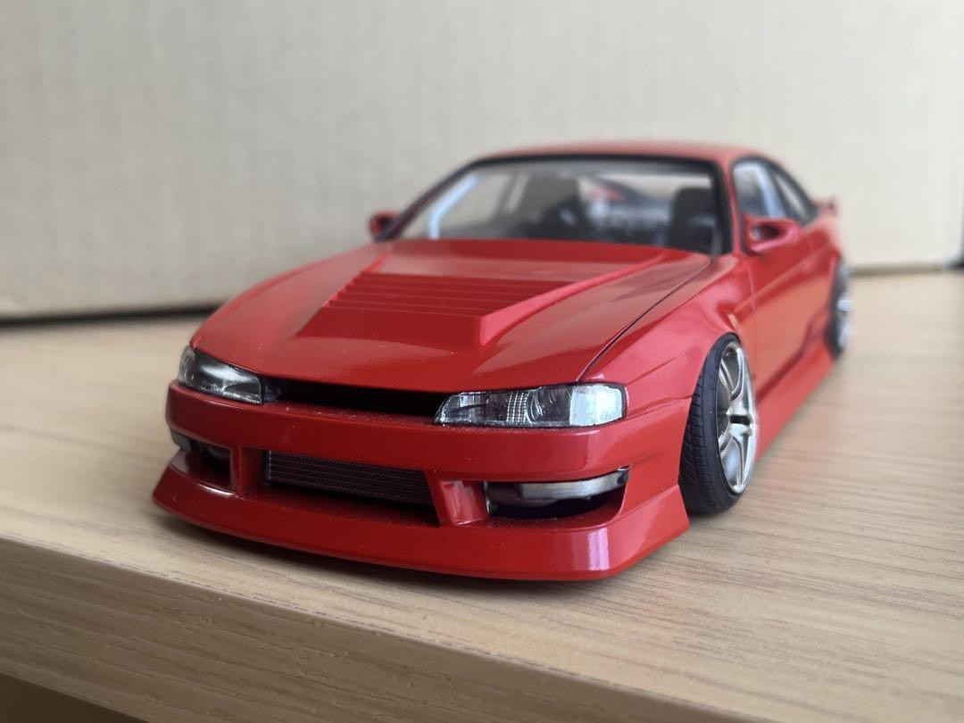 Nissan Silvia S14 1/24 プラモデル完成品 Fujimi 1/24 Silvia S14 finished product | eBay