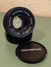 MINT Olympus OM 50mm f1.8 Zuiko Lens LATE V5 model MIJ SN 5,000,000