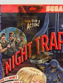 Night Trap for Sega CD - 2 Disc Game & Manual Only (No Case)