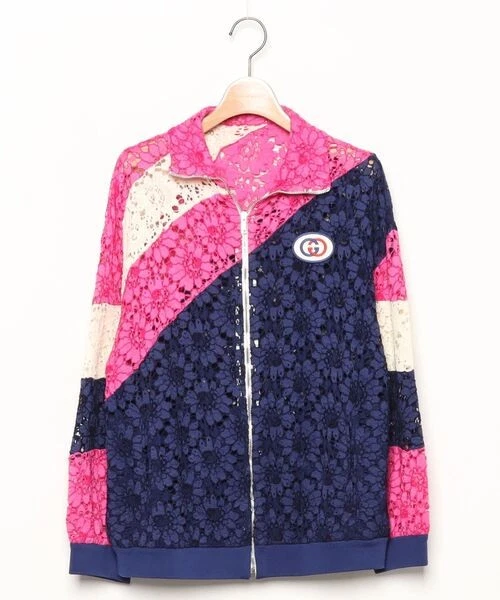 GUCCI Giacca con Zip X Small Navy Capispalla Donna