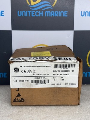 Allen Bradley 1440-SDM02-01RA / XM-124 DYNAMIC MEASUREMENT Module