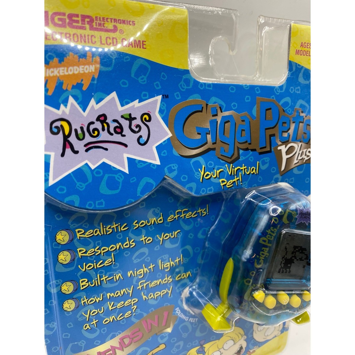 Tiger Electronics Giga Pets Plus Rugrats Virtual Pet 1997