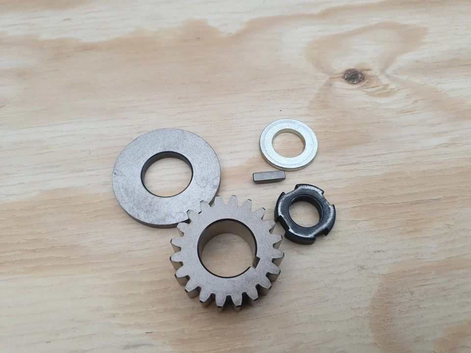 ♻️S♻️ Motor HONDA CBR125R 2004 - 2006 CIGÜEÑAL CIGÜEÑAL ENGRANAJES PRIMARIOS ♻️ Foto 3 de 4