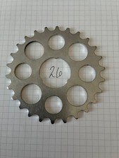 26 tooth rear sprocket, fits Bendix Coaster brake hub