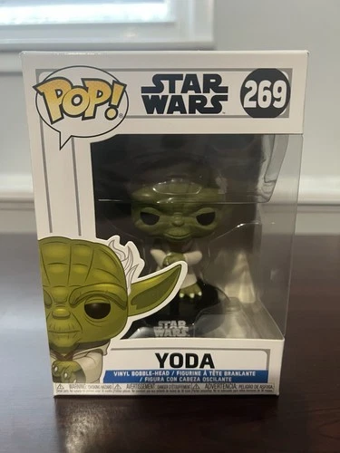 Funko Pop! Star Wars: Clone Wars Yoda #269 Action Figure 100% AUTHENTIC! $0.99!