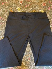 Pinstripe Suit Trousers 40W 29” Leg
