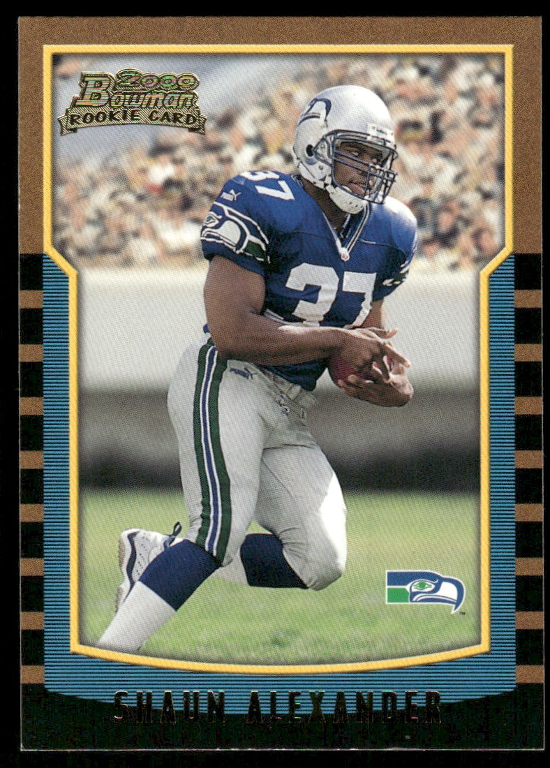 2000 Bowman Shaun Alexander RC Seattle Seahawks #177