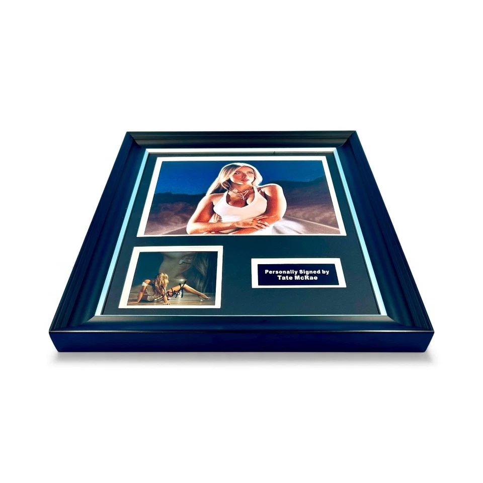 Tate McRae SIGNED Photo Framed & COA So Close To What Poster Autograph Auto - Image 4 of 4