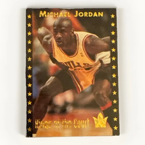 Michael Jordan Kings of the Court One of 5000 Plaques Plus 1995 Bulls Card