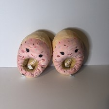 Size 4 - 5 fit adult Sizes 6-8 BNWT Squishmallow Slippers Dabria Donut 4/5 6/7