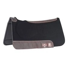 CLASSIC EQUINE Zone Felt Top 31x32 Black Saddle Pad with Foam Bottom (ZFTFB31)
