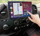 For 2007-2013 Chevrolet Silverado Carplay Android 15 Stereo Radio GPS WIFI 4+64G