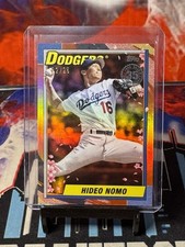 2025 Topps Update Japan Hideo Nomo Cherry Blossoms Orange #’d 02/25 Dodgers