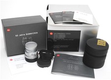  Leica M 2/50mm Summicron-M 50 Years Limited Edition - boxed 11615 MINT