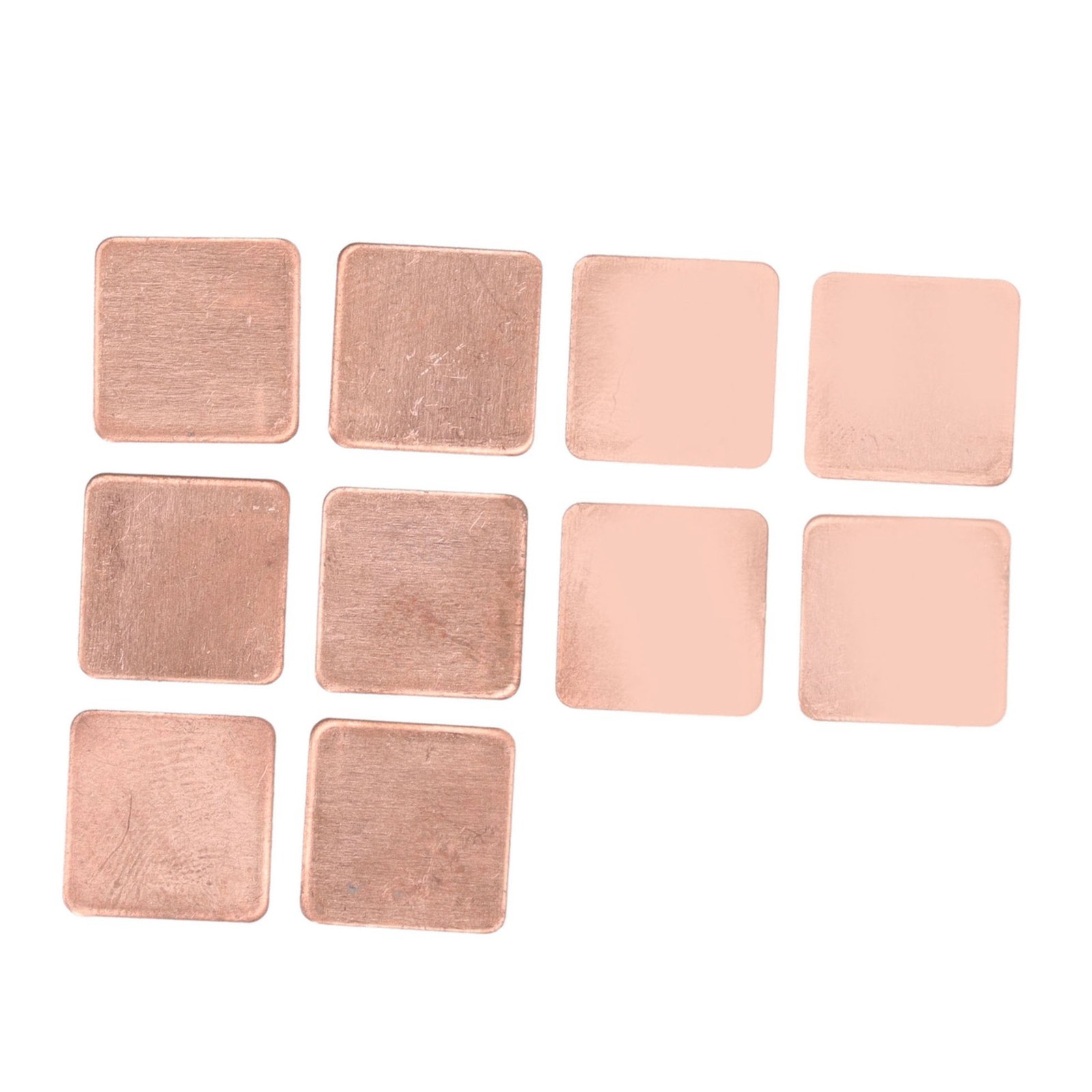 20Pcs Heat Sink Shim Fast Heat Dissipation Professional Copper Shim For Laptop