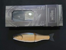 Roman Made Mother Natural Wood Fishing Bait Swimbait Used