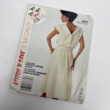 McCall s Sewing Pattern 3637 Dress Size Women s 12-16 UNCUT