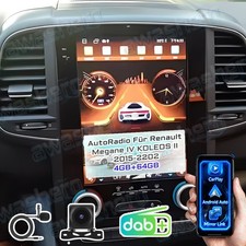 4+64GB Android15 Carplay Autoradio GPS Navi Für Renault Megane IV 2015-2022 DAB+