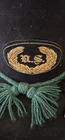 Antique Hardee Hat. Original US Emblem, Eagle Pin & Ostrich Feather & Cord