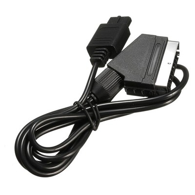 PVC RGB SCART AV Kabel für Nintendo N64 NGC SNES 1,8m Video Verbindung