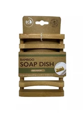 EVRIHOLDER Natural Bamboo Soap Dish Rack Keeps Soap Dry