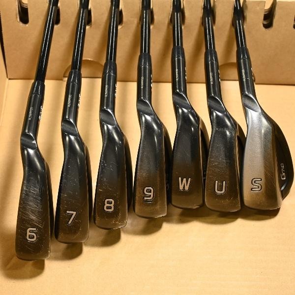 Ping G710 Iron Set 6-W,U,Sw 7pc Flex Regular ALTA DISTANZA BLACK