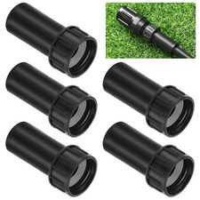 5 Pcs Drip Irrigation Coupling Adapter, 3/4 Female Pipe Thread Fits 1/2 Tubin...