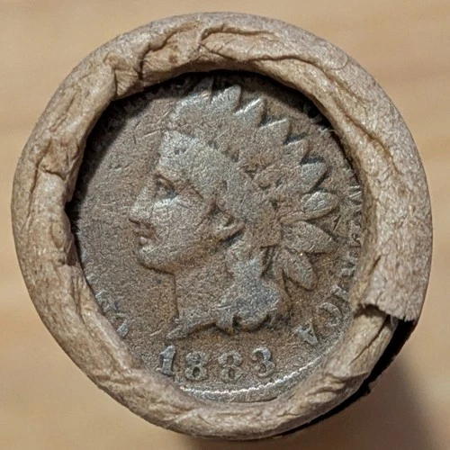 OLD BANK ROLL~UNSEARCHED~I. H. ENDS 1883 VG-F (Better Date) & 1893 VG+