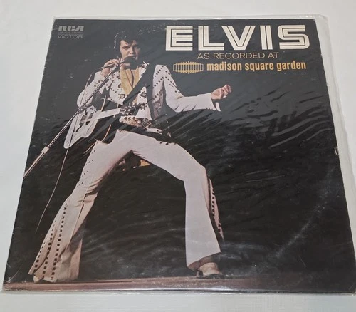 Vintage Elvis: As Recorded At Madison Square Garden Vinyl LP 1972 Elvis Presley