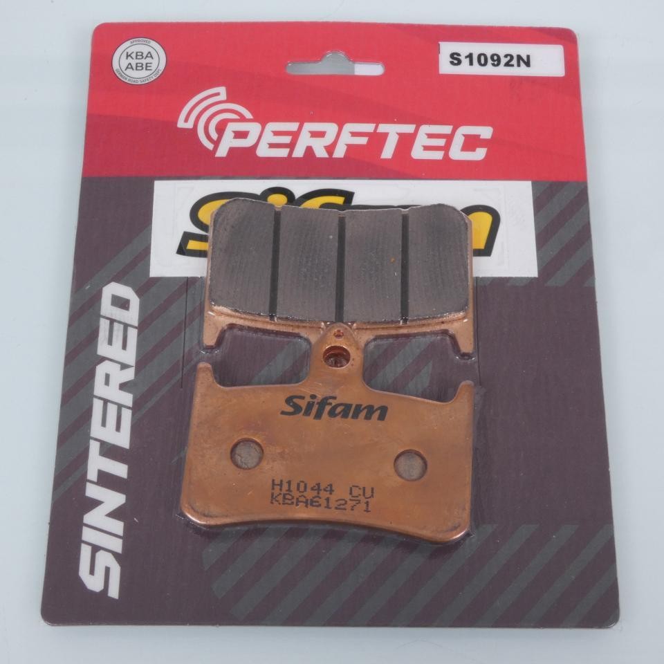 Plaquette de frein Perftec à friction stable pour étrier avant de Honda 750 Rvf 1994