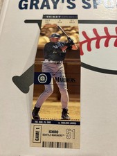 Ichiro 2003 Fleer Authentix Ticket Studs #15! 2 Card Min! Read Desc