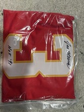Autographed Football Jersey with Certificate of Authenticity