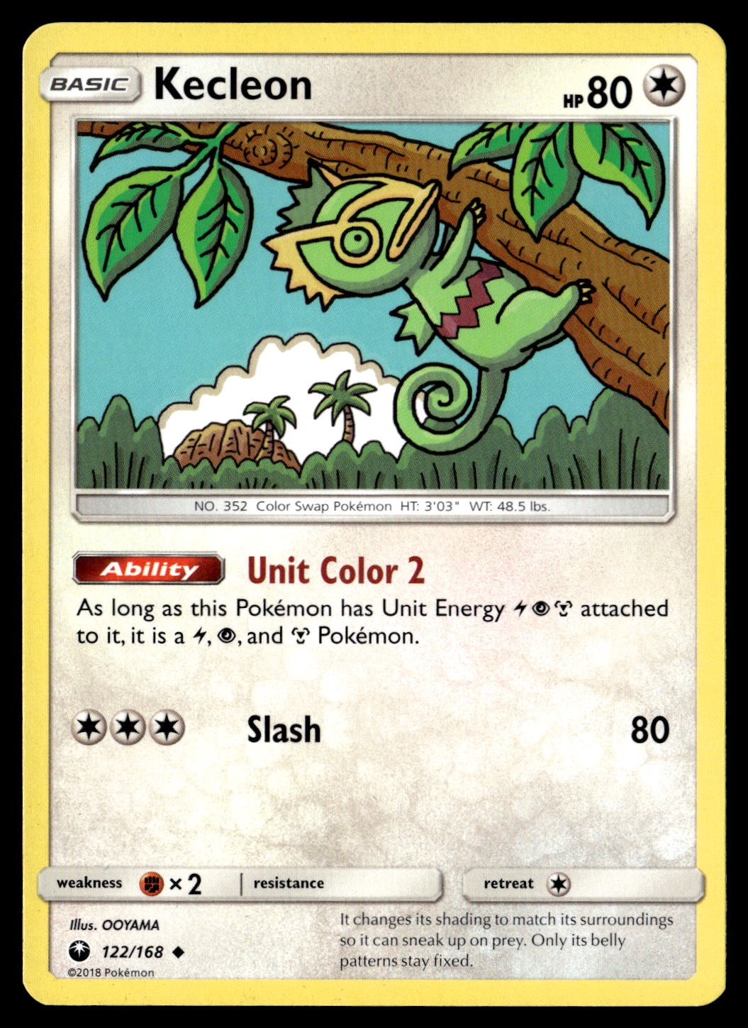 Kecleon 122/168 Uncommon Celestial Storm Pokemon Lightly Played
