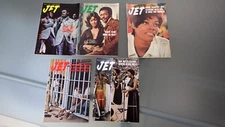 5 Vtg 1972 JET Magazine LOT Black History Civil Rights Politics Negro Era Soul