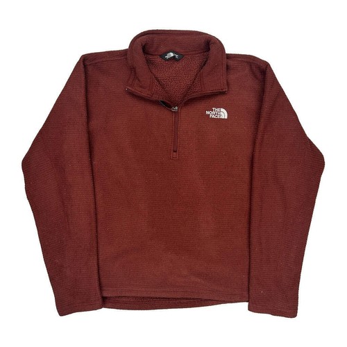 The North Face Fleece - Large Brown Polyester