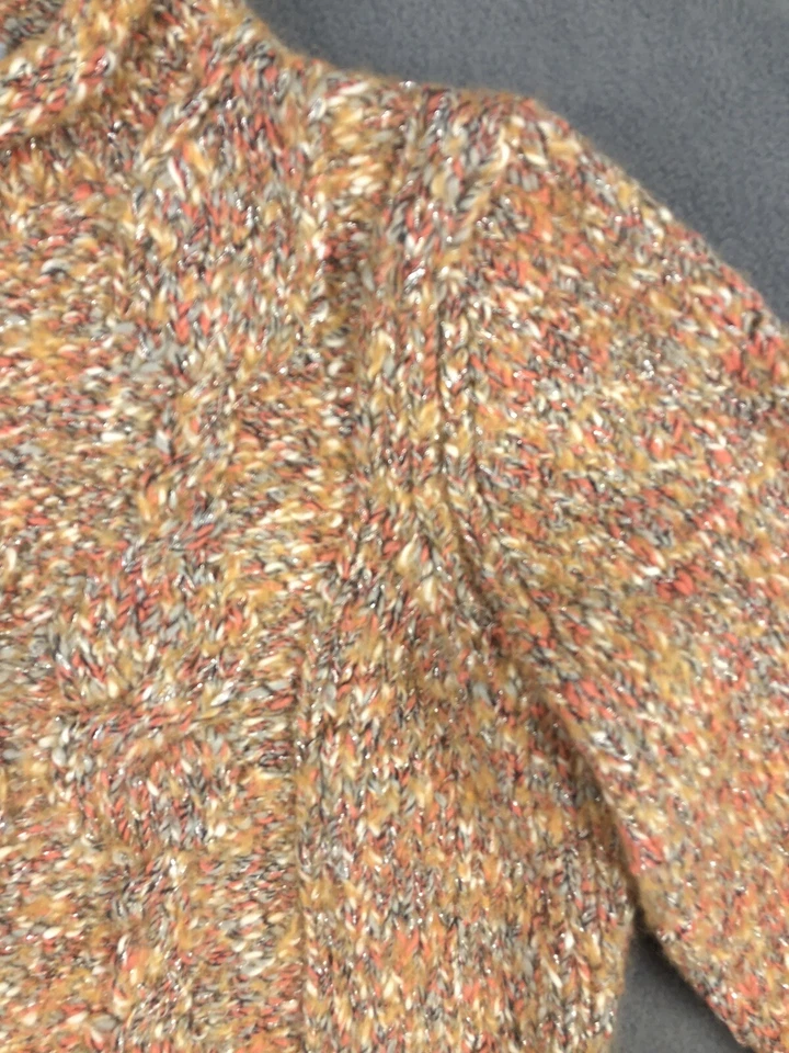 Suéter JH Collectibles Mujer Grande Multicolor Cuello Simulado Mezcla Lana Foto 4 de 4