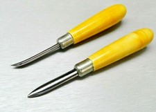 Burnisher Straight and Curved Blade Burnishing Tool Set Jewelry Setting Bezel