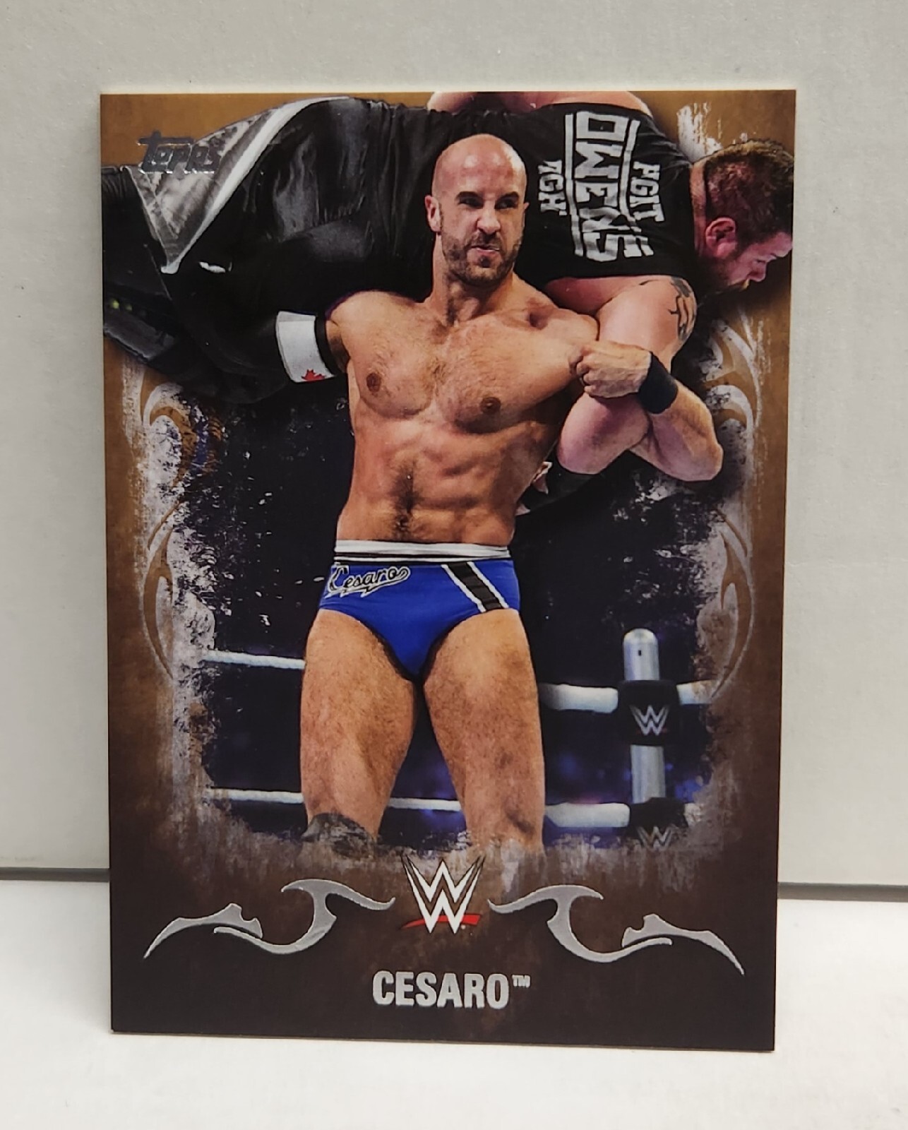 CESARO 2016 Topps WWE Undisputed #8 ~ BRONZE #'d /99