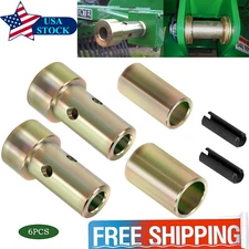 3-Point Tractor Cat 1 Quick Hitch Bushing Kit + Roll Pins TK95029 for John Deere