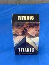 Titanic (VHS 1998 2-Tape Set) Leonardo DiCaprio, Kate Winslet