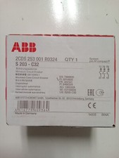 ABB S203-C32 Circuit Breaker 32A