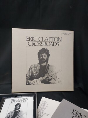 Vtg 1988 Eric Clapton Crossroads 4 Compact Disc CD Box Set