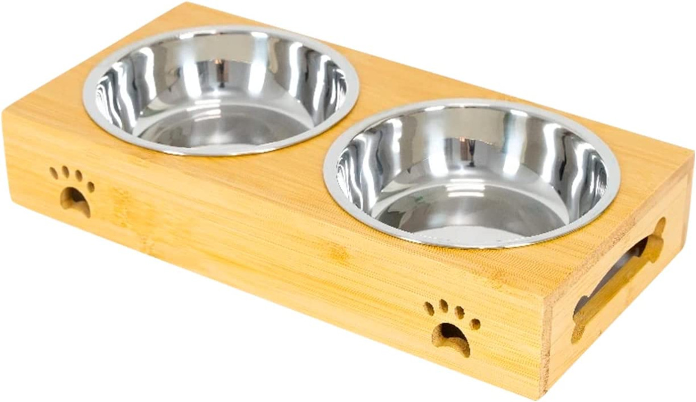 Edipets, Ciotole per Cani, Gatti, Abbeveratoio, Ciotola Singola, Doppia, Rimovib